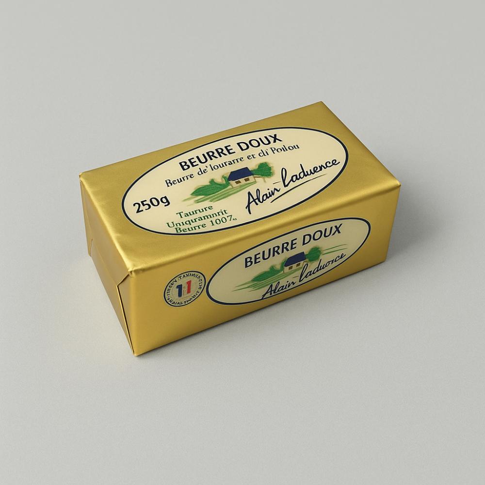 Beurre plaquette Doux