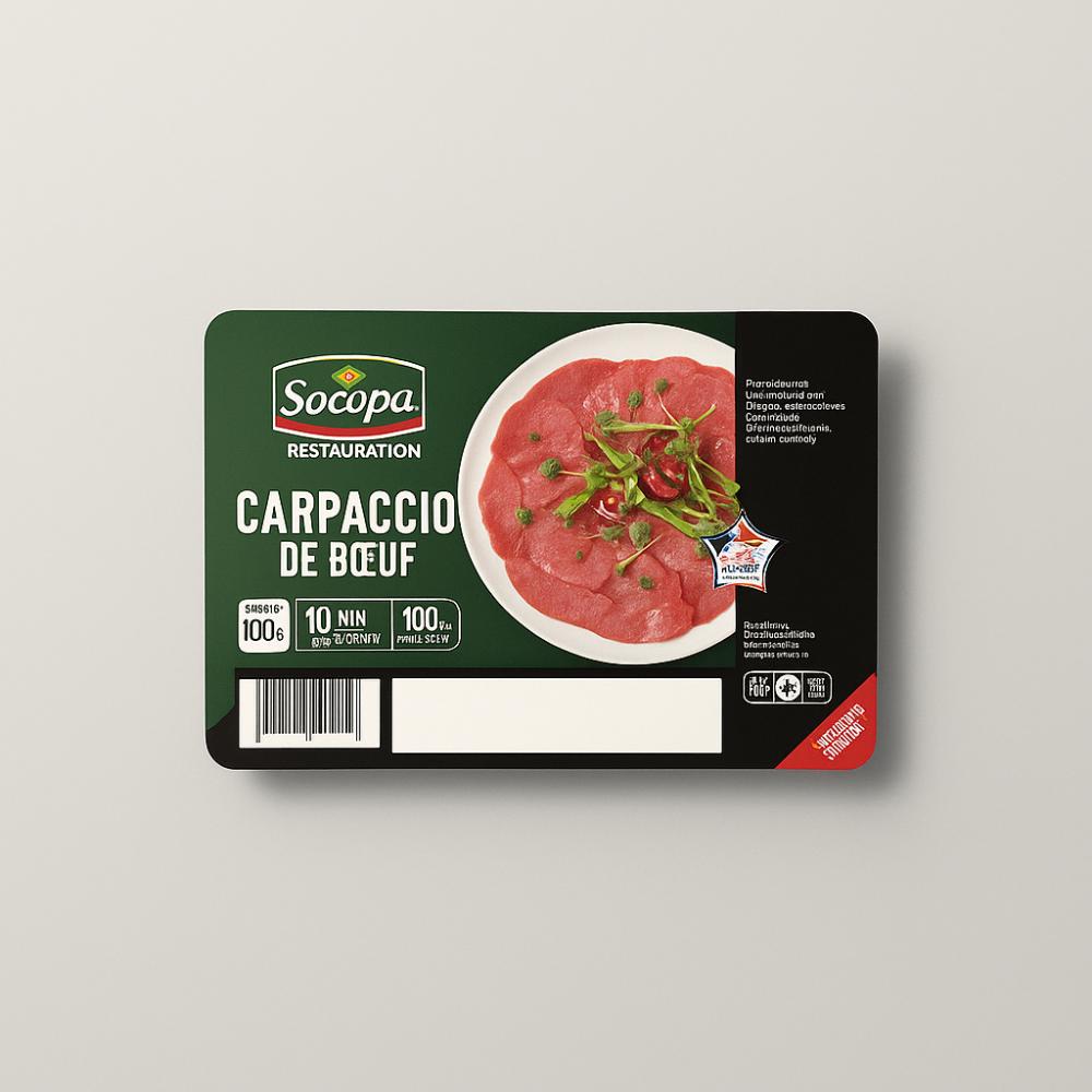 Carpaccio de bœuf 1,4kg