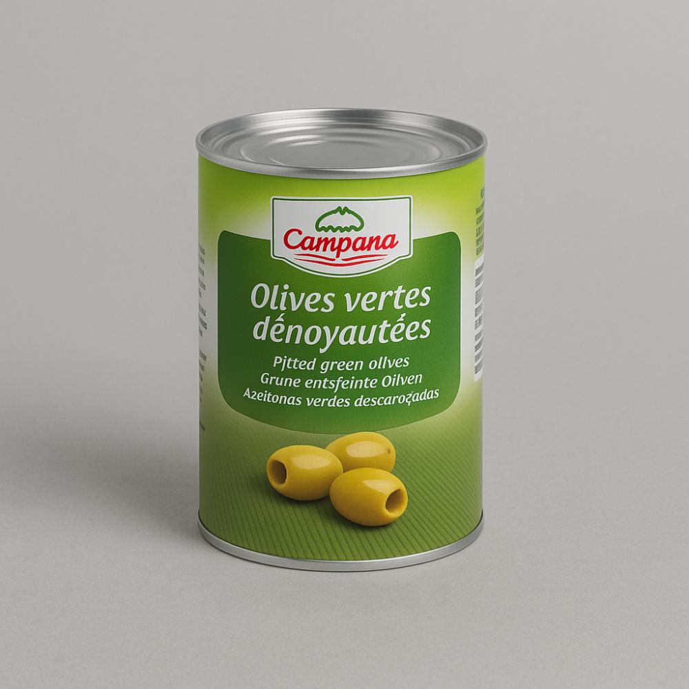 Olives vertes dénoyautées 5/1