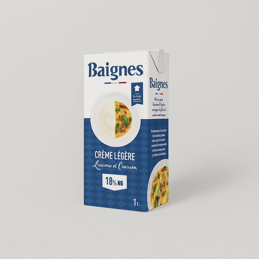 Crème liquide 18%