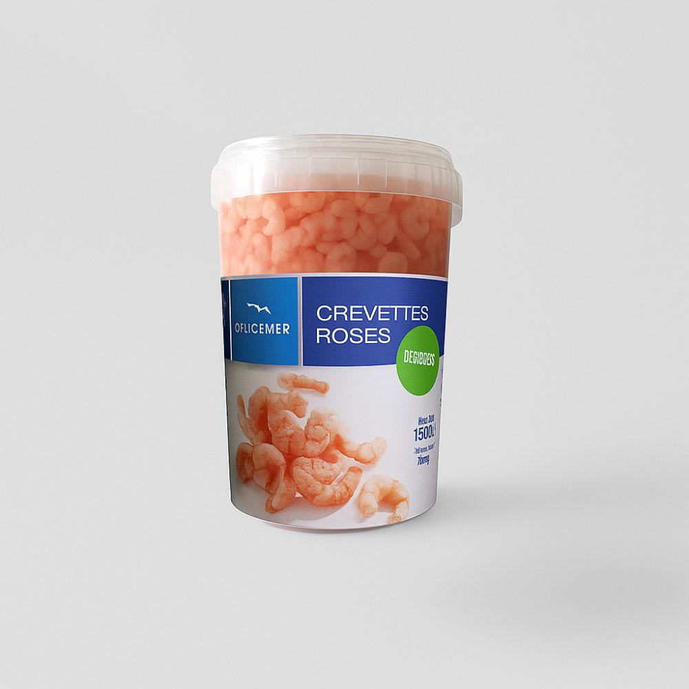 Crevettes Moyennes Décortiquées 900GR