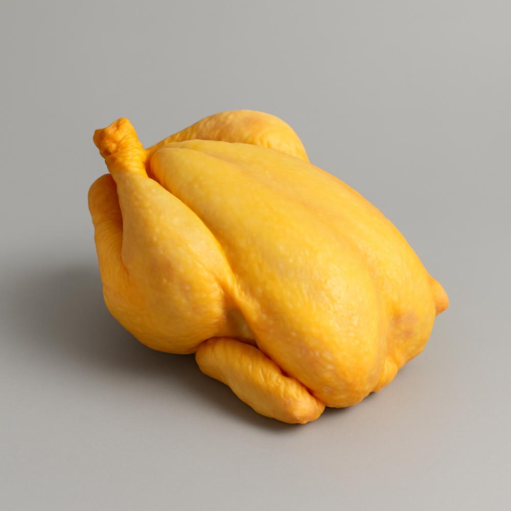 Poulet fermier jaune label rouge