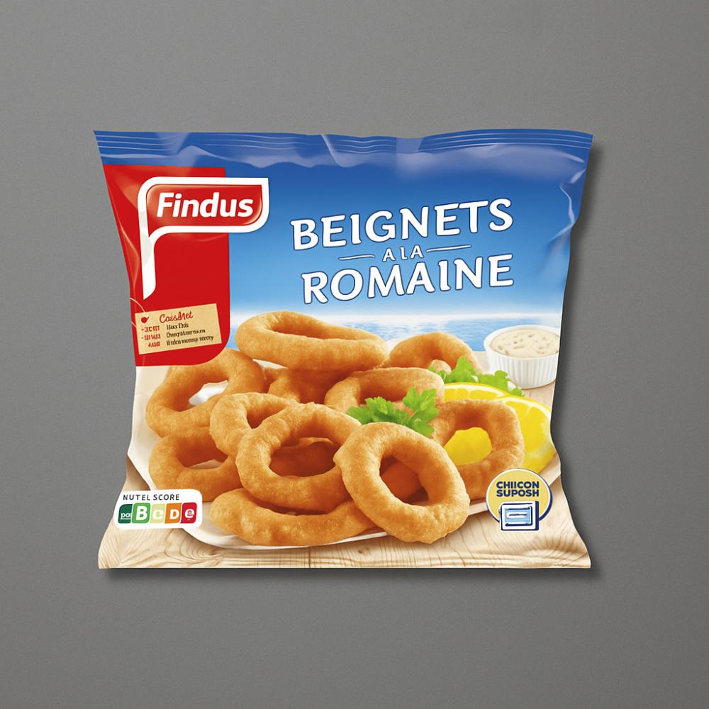 Calamars à la romaine (Beignet de calamar) 1kg