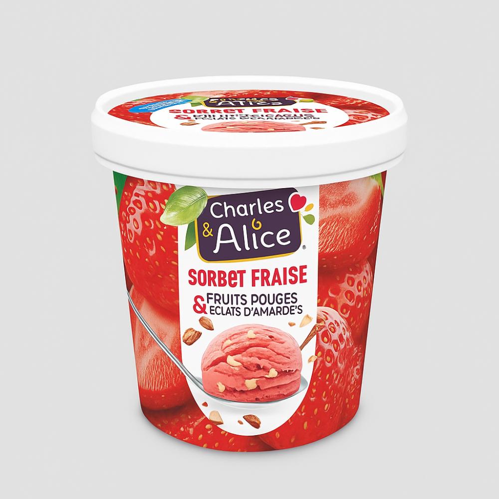 Sorbet fraise