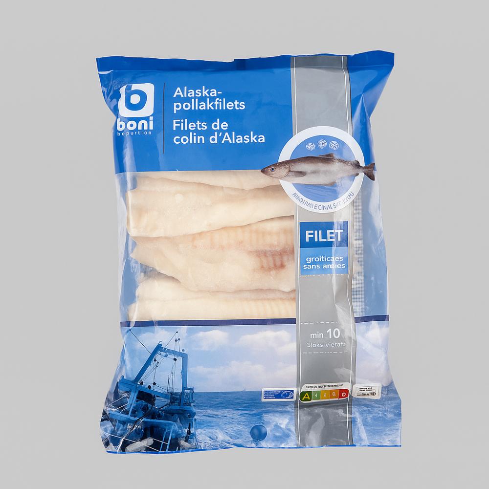 Filets de Colin d'Alaska - 5KG