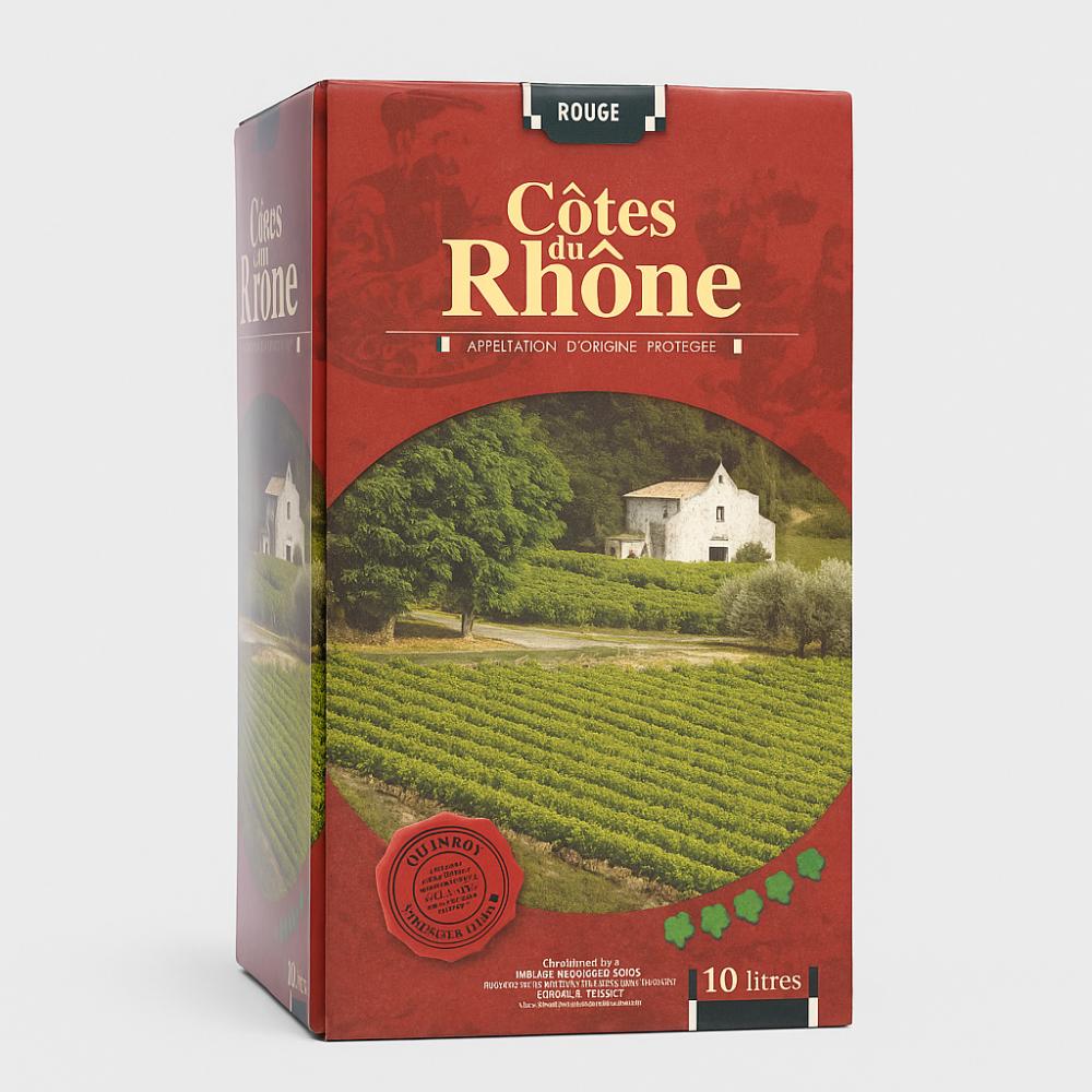 Cubi vin rouge -10L