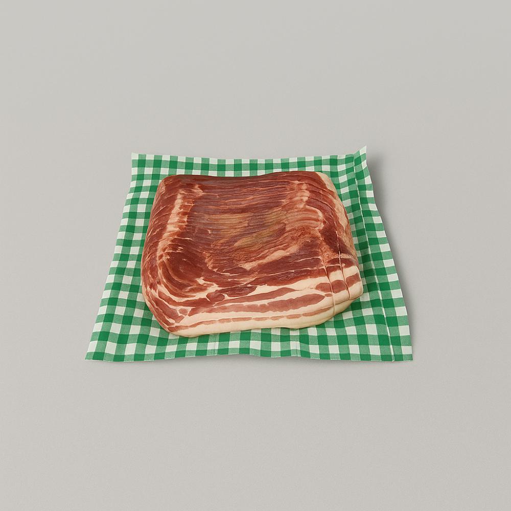 Poitrine de porc fumée entière