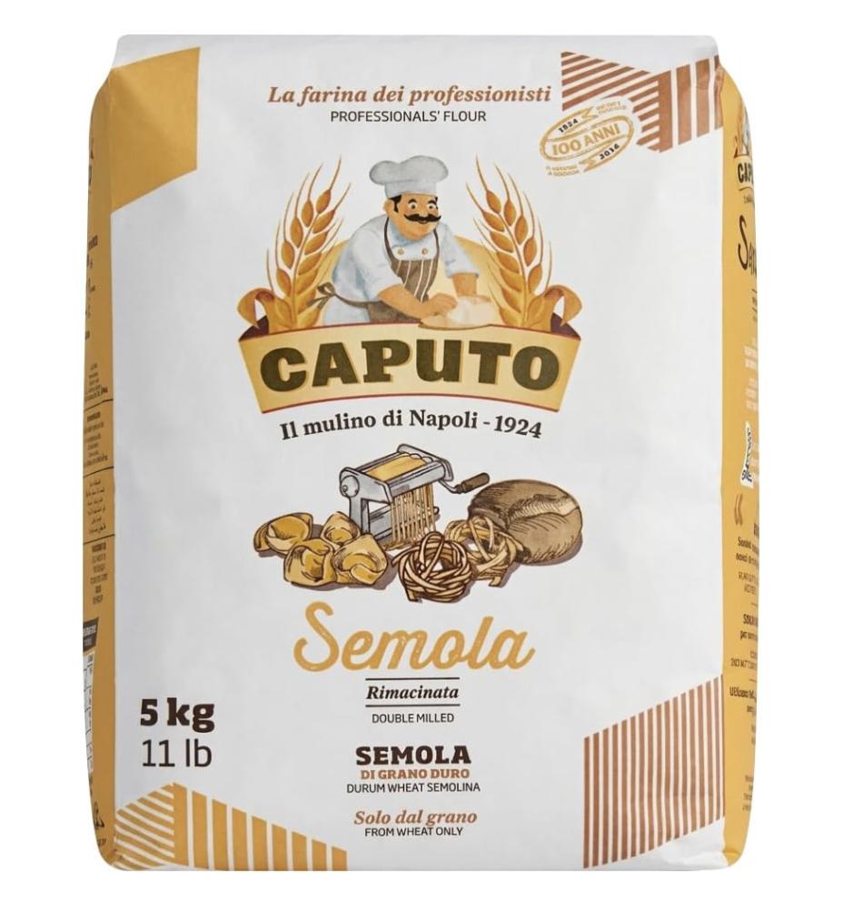 Farine de semoule de blé dur 5kg - Caputo