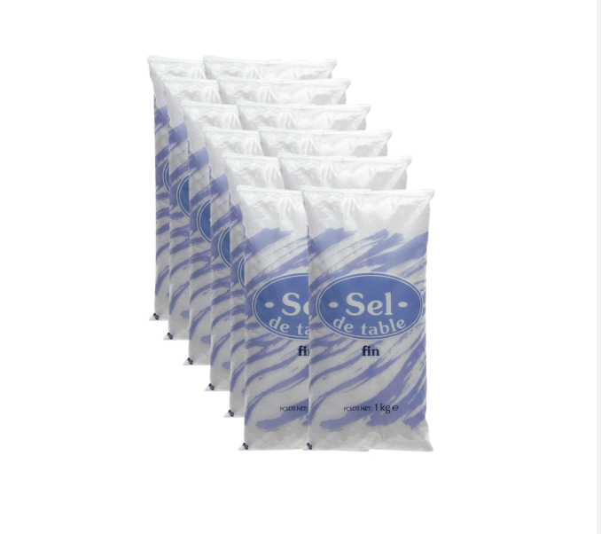 Sel fin 1kg x12