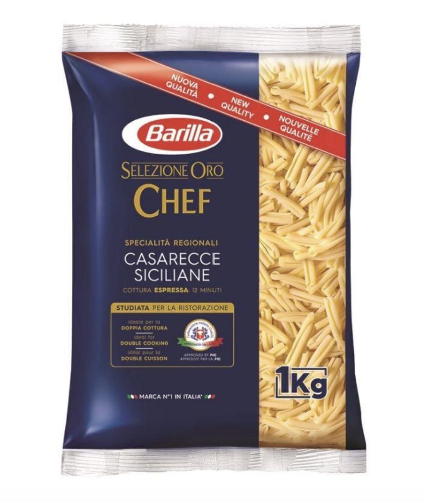 Casarecce Siciliane Oro Chef 1kg - BARILLA - x12 sachets
