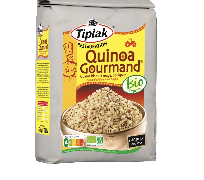 Quinoa gourmand Bio - TIPIAK - Sac de 4,5 kg