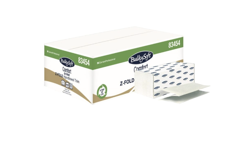 Essuie mains enchevêtré 2 plis 20,5x24cm pliage en Z - Carton de 3750
