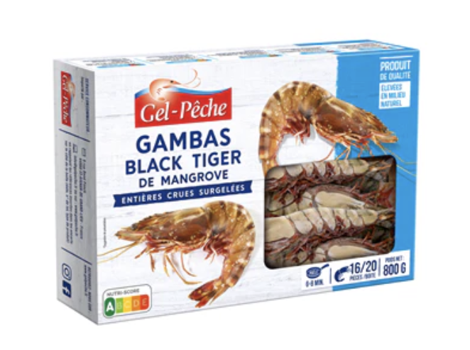 Gambas BT 16-20 800gr x10