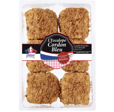 Cordon bleu de poulet façon bouchère