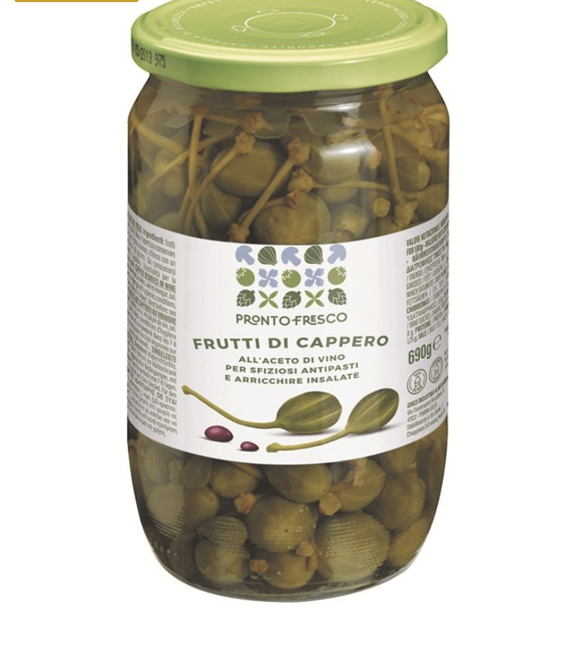 Câpres à queue au vinaigre - Bocal 720 ml