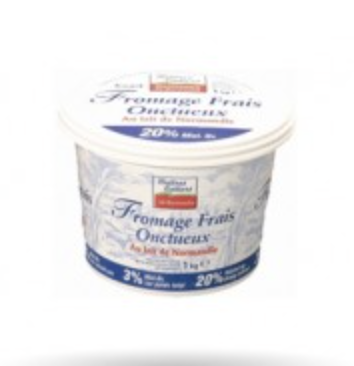 Fromage Blanc Frais 20 % 1kg